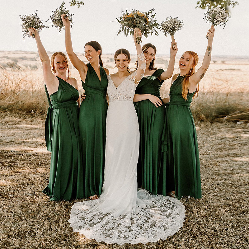multiway bridesmaids dresses