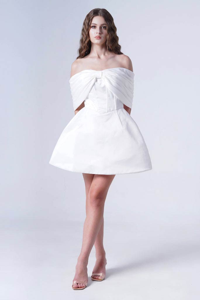 short mini wedding dresses